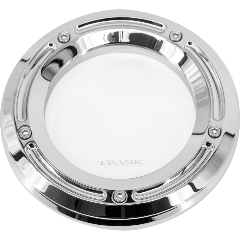 TRASK ASSAULT DERBY COVER CHROME (TM - 0041CH) - DRIVEN Canada's Powersports TM - 0041CH