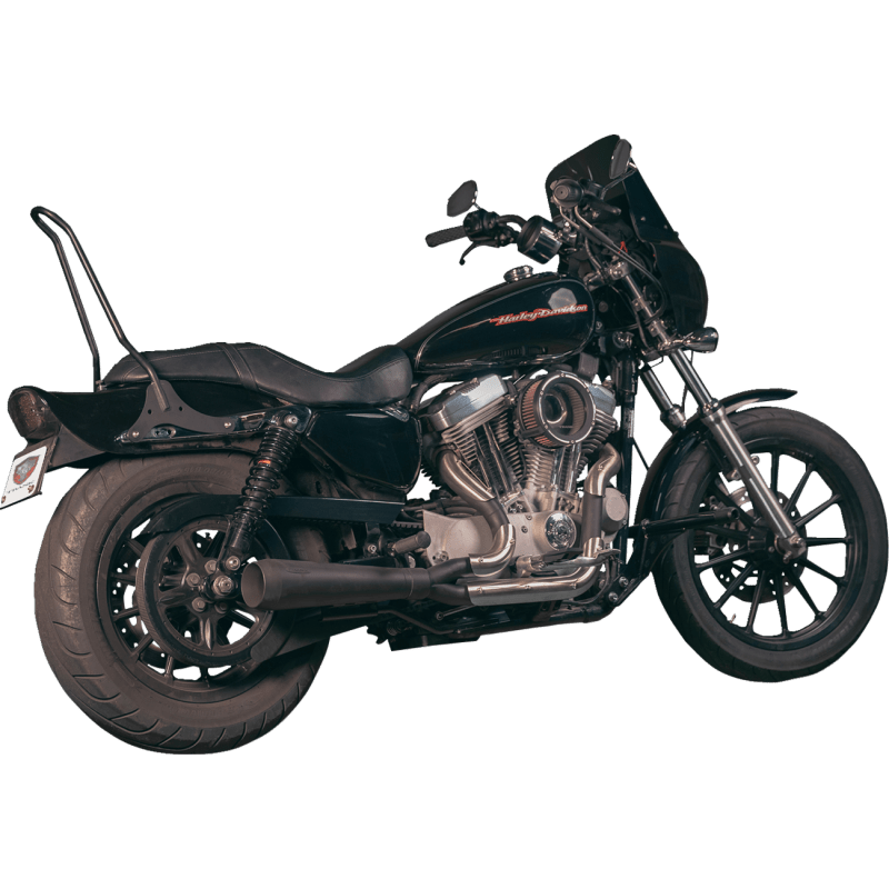 TRASK EXH 2:1 ASLT BLK/SS 06 - 17 (TM - 5020BK) - DRIVEN Canada's Powersports TM - 5020BK