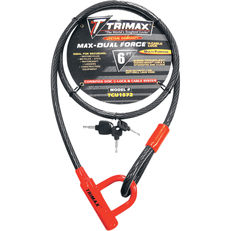TRIMAX U - LOCK & CABLE (72 INCH) - Driven Powersports Inc.797824100497TCU1572