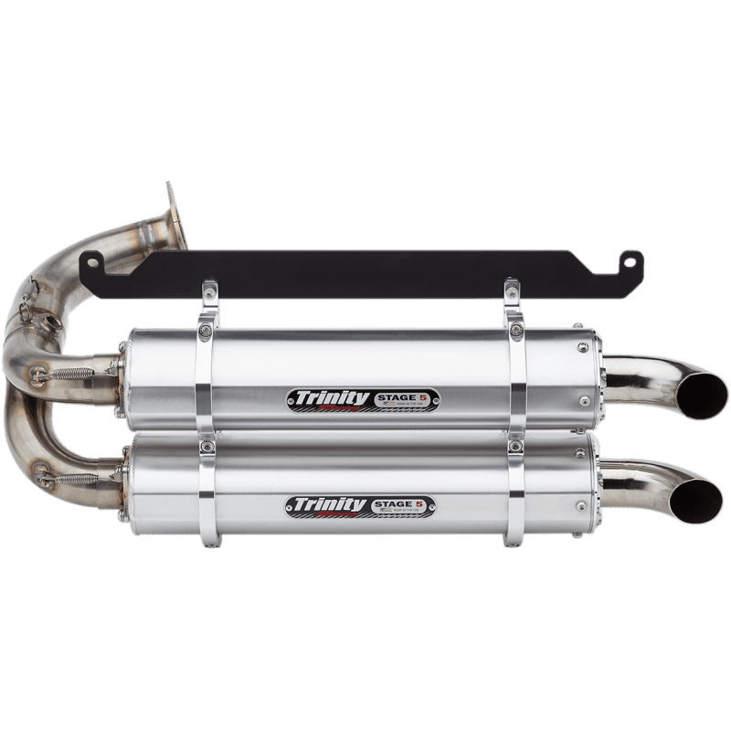 TRINITY RACING MUFFLER DL ALUM TALON - Driven Powersports Inc.TR - 4169S