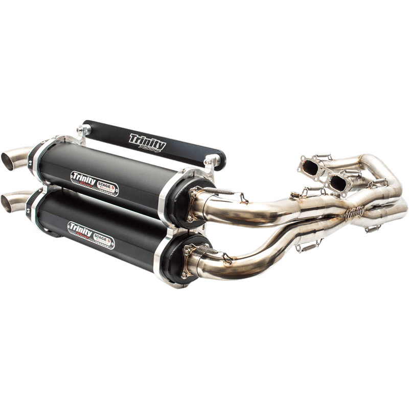 TRINITY RACING RZR XP 1000 DUAL SYSTEM 14 - 17 - Driven Powersports Inc.TR - 4119D - BK
