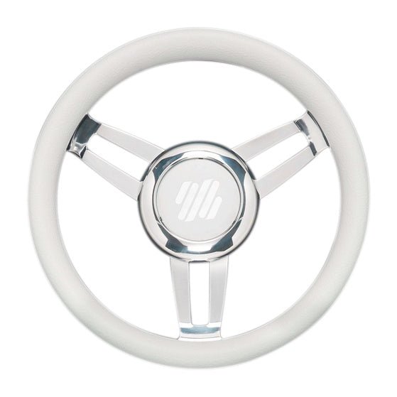 UFLEX GRIP 13.8" WH VINYL & HUB - DRIVEN Canada's Powersports 702755038528FOSCARI V/CH/W