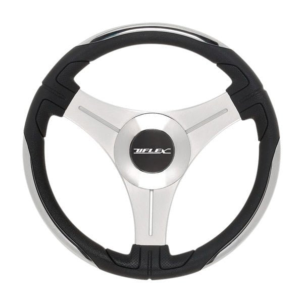 UFLEX GRIP W/INSERT BK & RAYON - DRIVEN Canada's Powersports 702755046776LEVANZO - B/S/CH