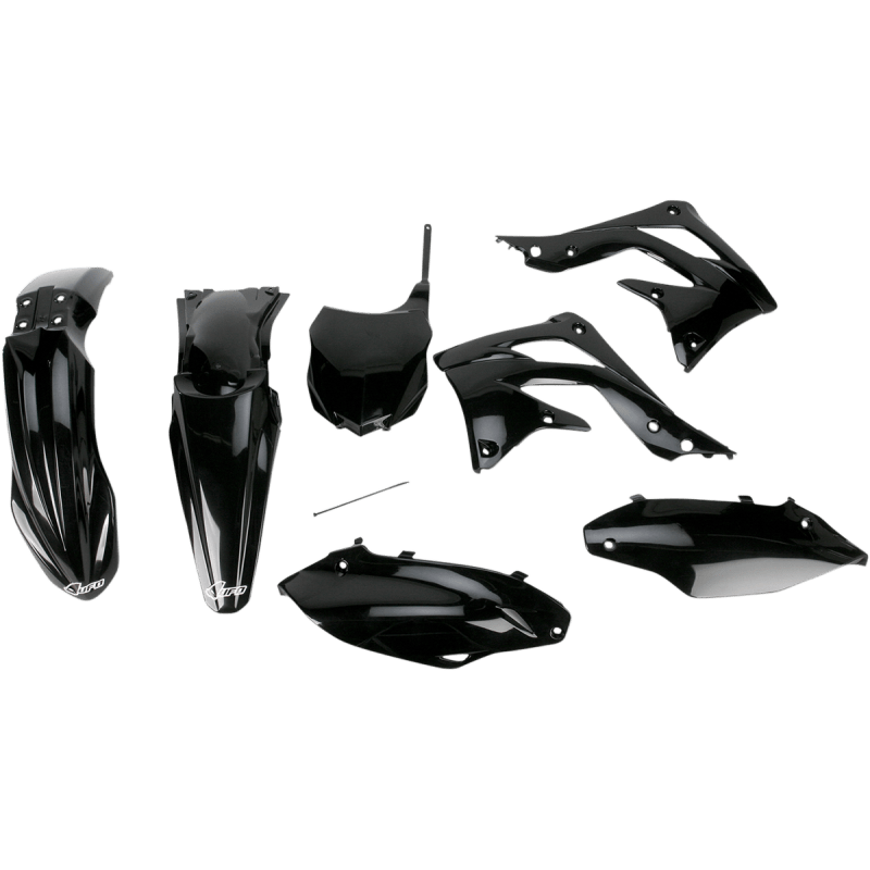 UFO BODY KIT KXF450 2013 Black 3/4 Front - Driven Powersports