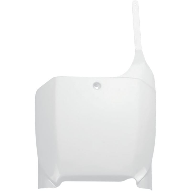 UFO CR125/250/F450R 00 - 03 FRONT # PLATE WHTE - Driven Powersports Inc.8052135008576HO03666 - 041