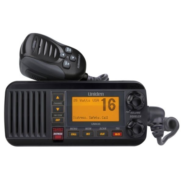 Uniden UM435 Fixed Marine Radio - DRIVEN Canada's Powersports 050633501801UM435BK