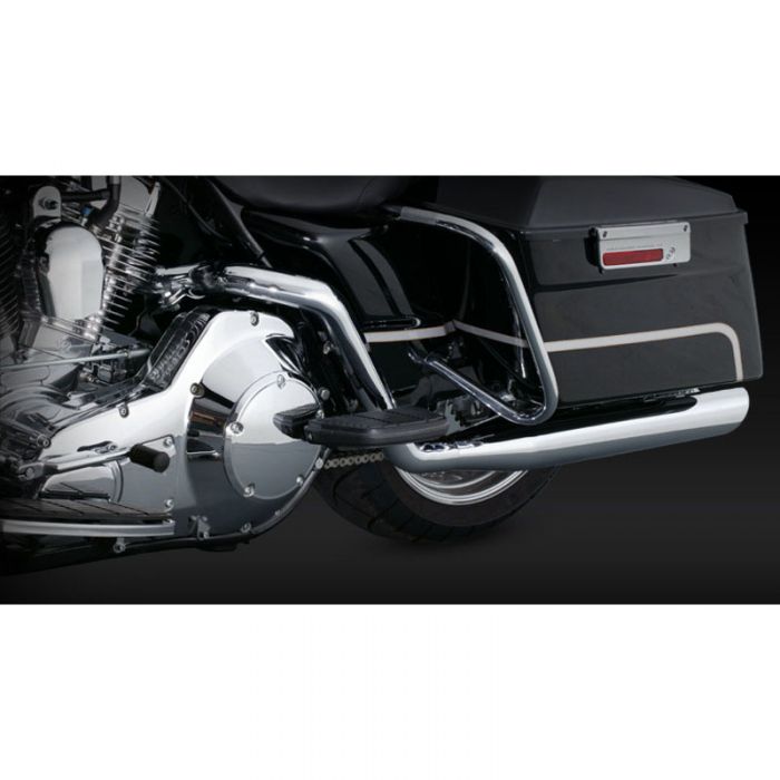 VANCE AND HINES DRESSER DUALS HEAD PIPES CHROME - 16799 / 46799 - Driven Powersports Inc.46799