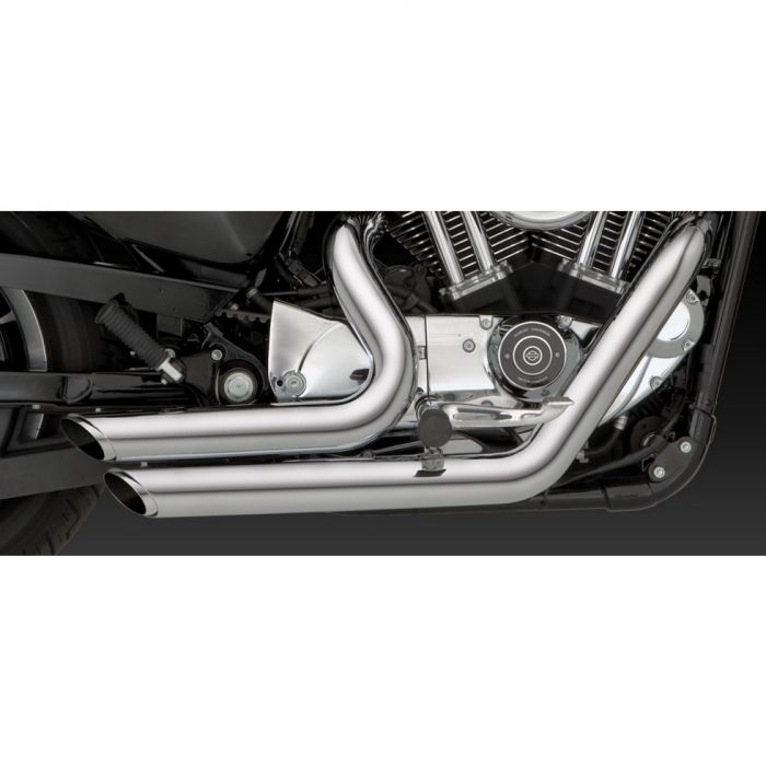 VANCE & HINES 04 - 13 SHORTSHOTS STAGGERED EXHAUST - 17219 - Driven Powersports Inc.17219