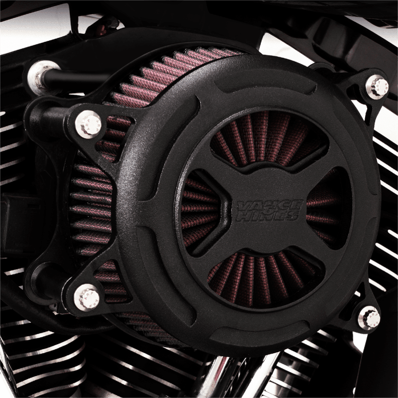 VANCE & HINES FL AIRCLEANER VO2X BWKL - Driven Powersports Inc.42063