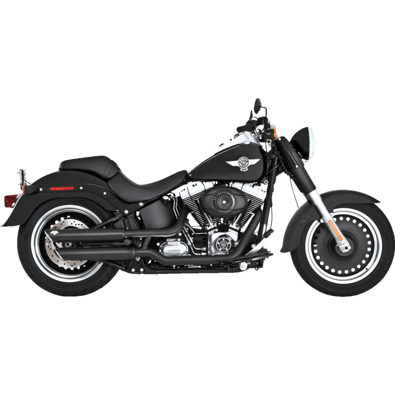 VANCE & HINES MUFFLERS 3" TWIN SLASH FATBOY DEUCE - DRIVEN Canada's Powersports 46844