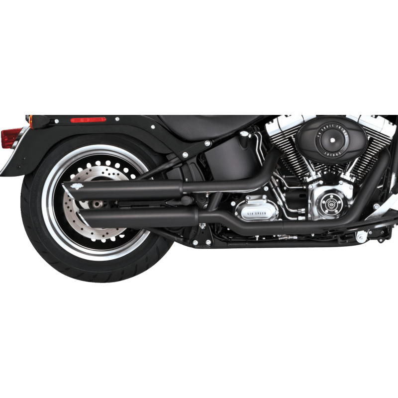 VANCE & HINES MUFFLERS 3"BLK TW SLASH 7 - 17STFB (46343) - DRIVEN Canada's Powersports 46343