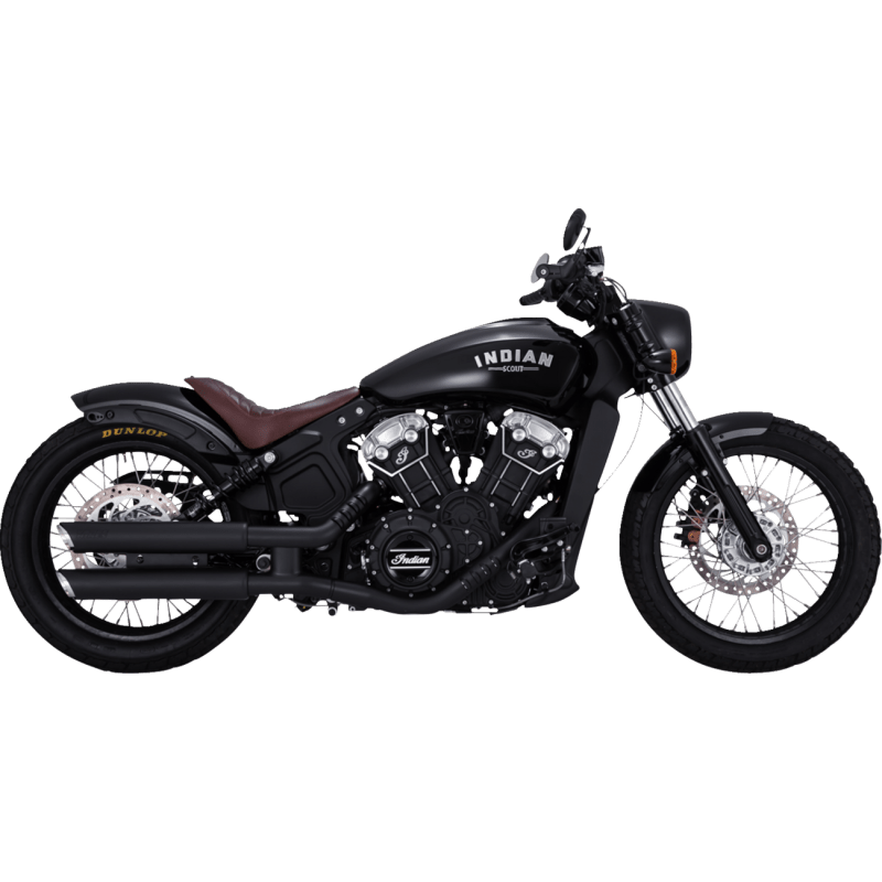 VANCE & HINES MUFFLERS 3"BLK TW SLASH SCOUT (48323) - DRIVEN Canada's Powersports 48323