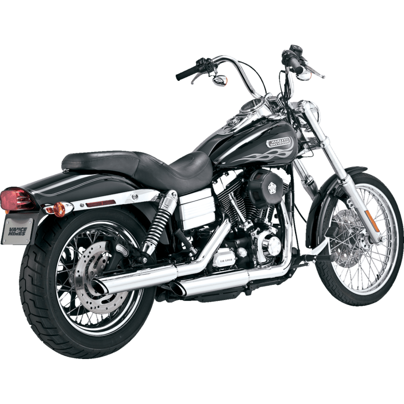 VANCE & HINES MUFFLERS 3"CHR TW SLASH 91 - 17 DYNA (16337) - DRIVEN Canada's Powersports 16337