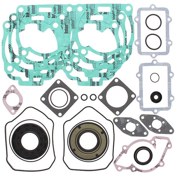 VERTEX COMPLETE GASKET KIT WITH OIL SEALS - Driven Powersports Inc.714205712612711261