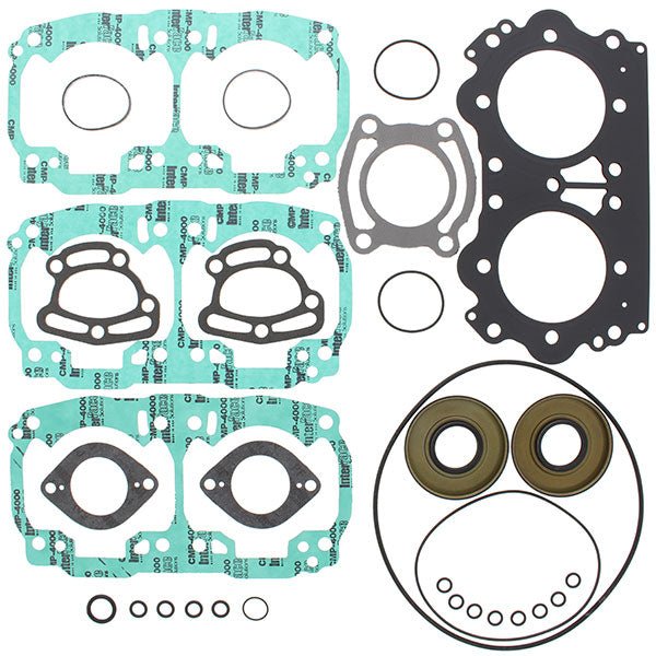 VERTEX COMPLETE GASKET SET WITH OIL SEALS (611206) - Driven Powersports Inc.714205612066611206