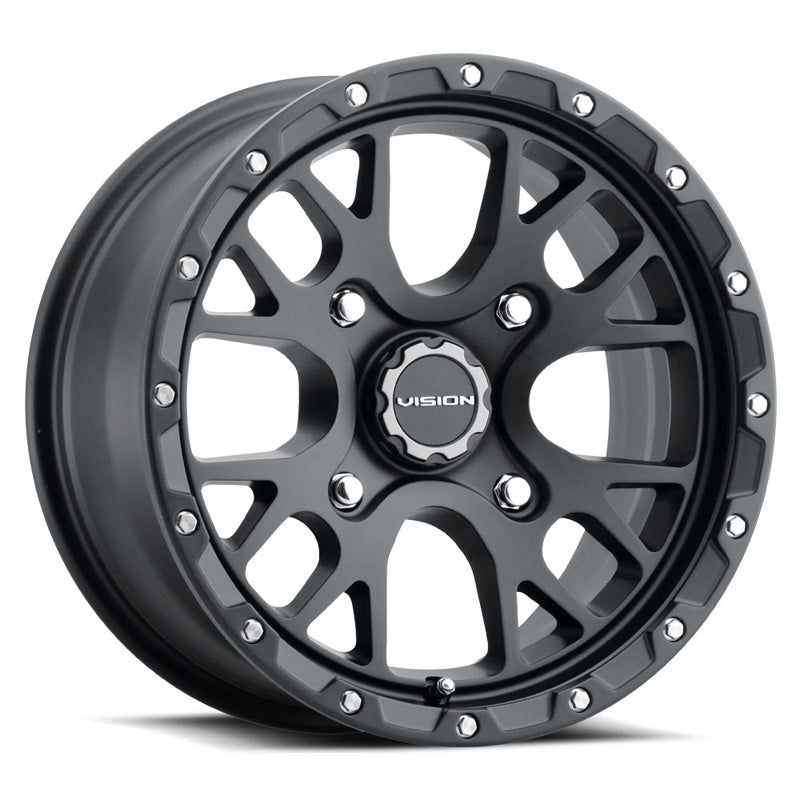 VISION WHEELS ROCKER WHEEL GREY 15X7 (4.4+2.6) 4/110 - DRIVEN Canada's Powersports 886821217496545 - 157110SB44