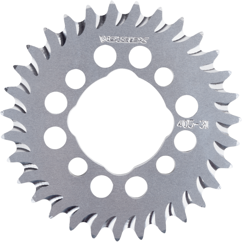 VORTEX SPROCKET ALUM REAR 420 - 31 TOOTH SLVR (405 - 31) - DRIVEN Canada's Powersports 405 - 31