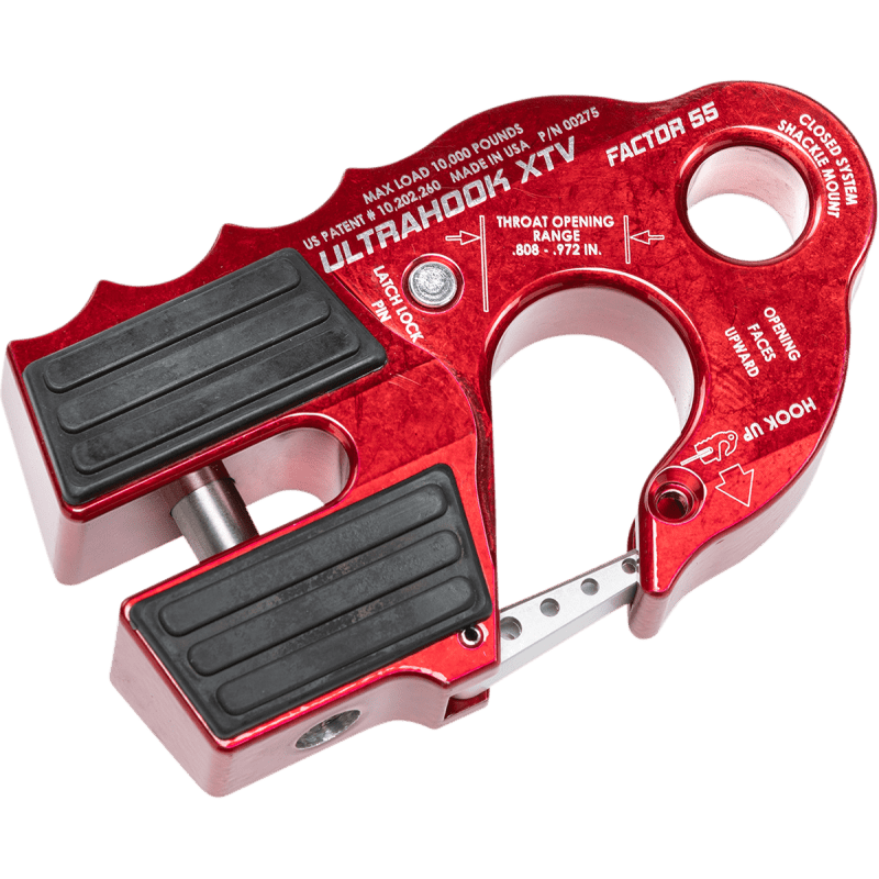 WARN F55 ULTRAHOOK XTV HOOK SHACKLE - DRIVEN Canada's Powersports 001274809571200275 - 01