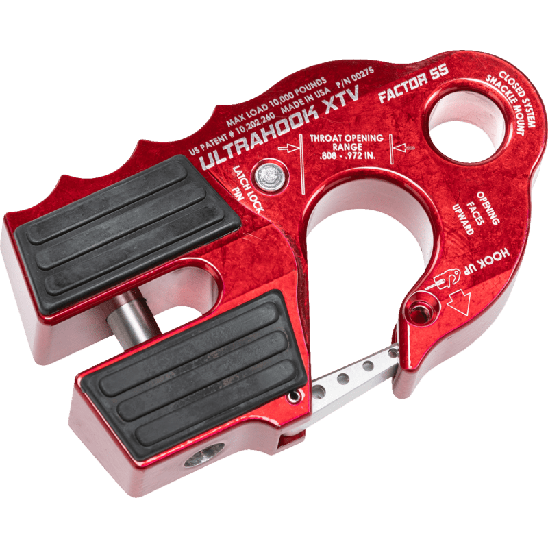 WARN F55 ULTRAHOOK XTV HOOK SHACKLE - DRIVEN Canada's Powersports 001274809571200275 - 01