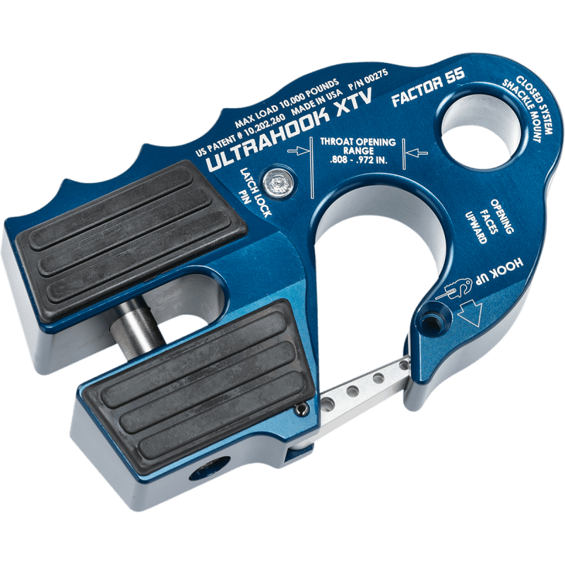 WARN F55 ULTRAHOOK XTV HOOK SHACKLE - DRIVEN Canada's Powersports 001274809574300275 - 02