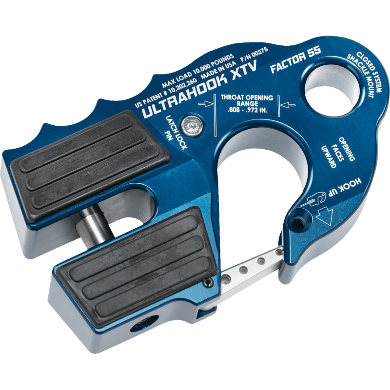 WARN F55 ULTRAHOOK XTV HOOK SHACKLE - DRIVEN Canada's Powersports 001274809574300275 - 02