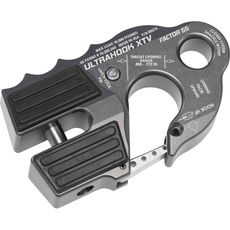 WARN F55 ULTRAHOOK XTV HOOK SHACKLE - DRIVEN Canada's Powersports 001274809584200275 - 06