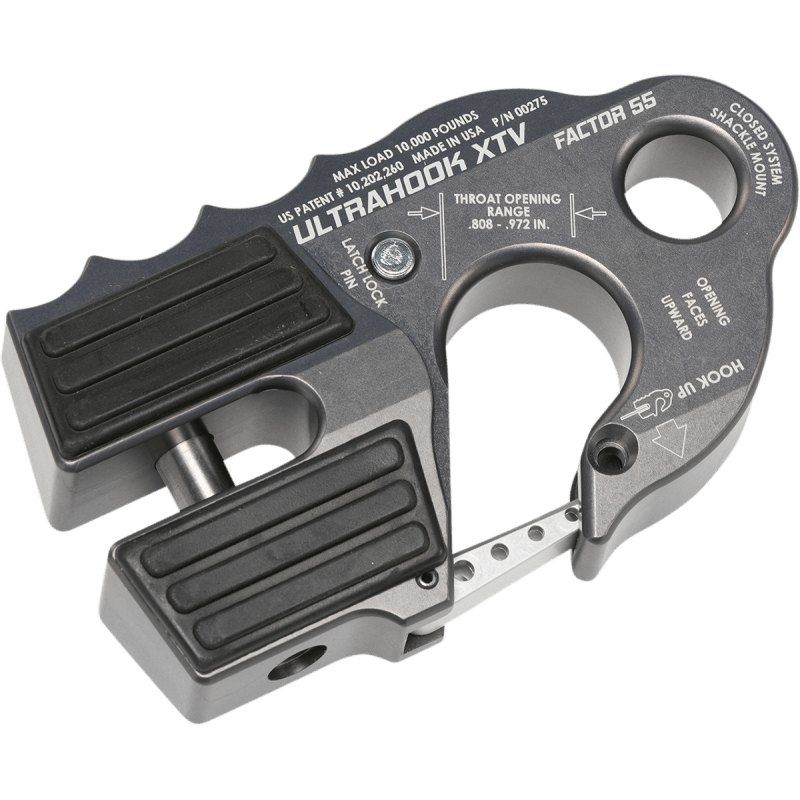 WARN F55 ULTRAHOOK XTV HOOK SHACKLE - DRIVEN Canada's Powersports 001274809584200275 - 06