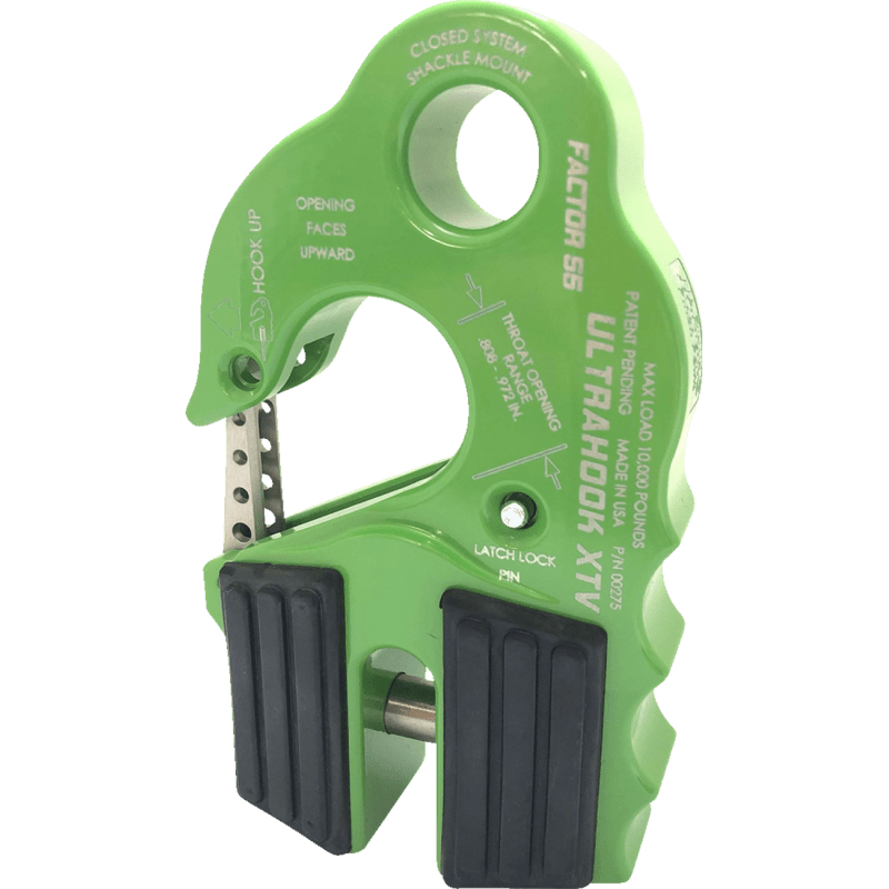 WARN F55 ULTRAHOOK XTV HOOK SHACKLE - DRIVEN Canada's Powersports 001274809590300275 - 08