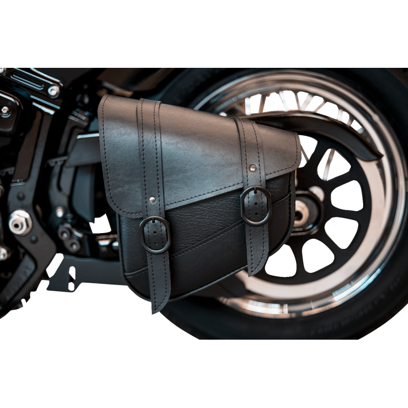 WILLIE & MAX LUGGAGE BLACK JACK SWINGARM BAG TRIANGULATED (59776 - 05) - DRIVEN Canada's Powersports 59776 - 05
