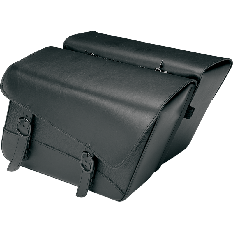 WILLIE & MAX LUGGAGE BLACKJACK SLANT SADDLE BAG SET - DRIVEN Canada's Powersports 83046000730759589 - 00