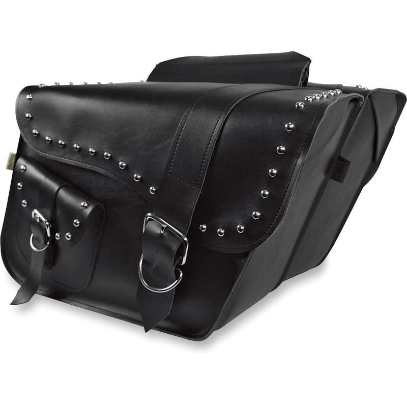WILLIE & MAX LUGGAGE SADDLEBAG RANGER STDDED SLANT - DRIVEN Canada's Powersports 58750 - 01