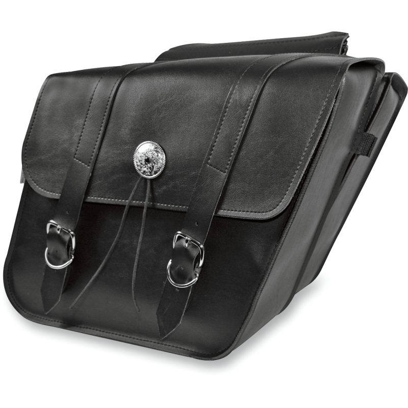 WILLIE & MAX LUGGAGE SADDLEBAG SLANT DELUXE (58700 - 00) - DRIVEN Canada's Powersports 58700 - 00