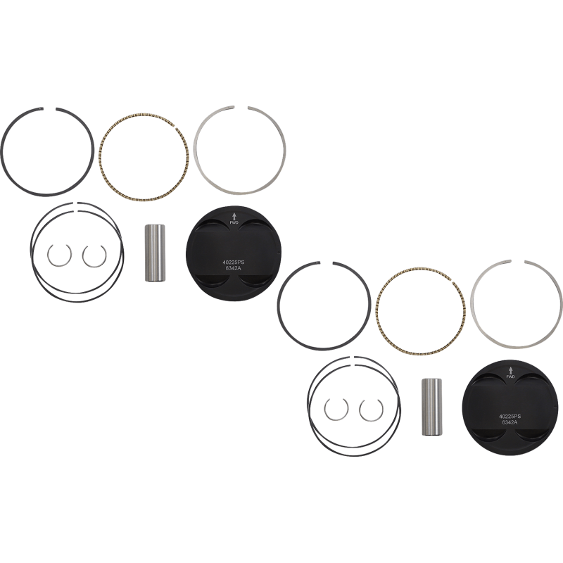 WISECO PISTON PISTON KT M8 CVO 121CI (K2801) - DRIVEN Canada's Powersports K2801