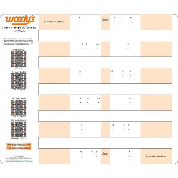WOODY'S 300S TEMPLATE (300S - TEMP) - DRIVEN Canada's Powersports 300S - TEMP