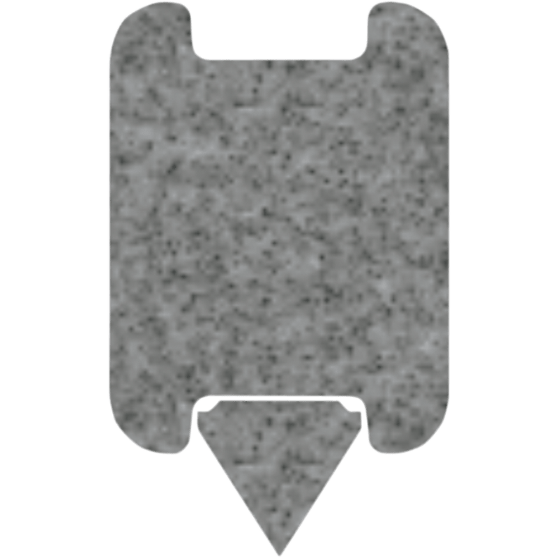 WOODY'S 8"X60 TURNING 1 1/2" END PAD HARD WELD (AA8 - 9975 - 1) - DRIVEN Canada's Powersports AA8 - 9975 - 1