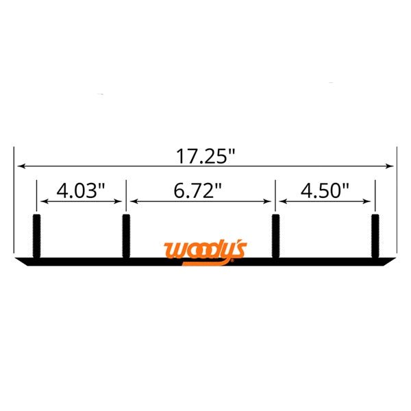 WOODY'S CARBIDE RUNNER (MCR - 5000) - DRIVEN Canada's Powersports 779422372193MCR - 5000