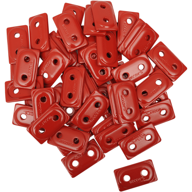 WOODY'S DOUBLE DIGGER ALUM SUPPORT PLATE (RED) (ADD2 - 3790 - B - 1) - DRIVEN Canada's Powersports ADD2 - 3790 - B - 1