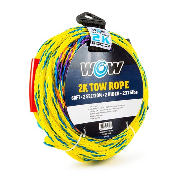 WOW ROPE WATERSPORTS 2 PERS/2 SECTION 60 (22 - WRP - 4609) - DRIVEN Canada's Powersports 48970343481822 - WRP - 4609