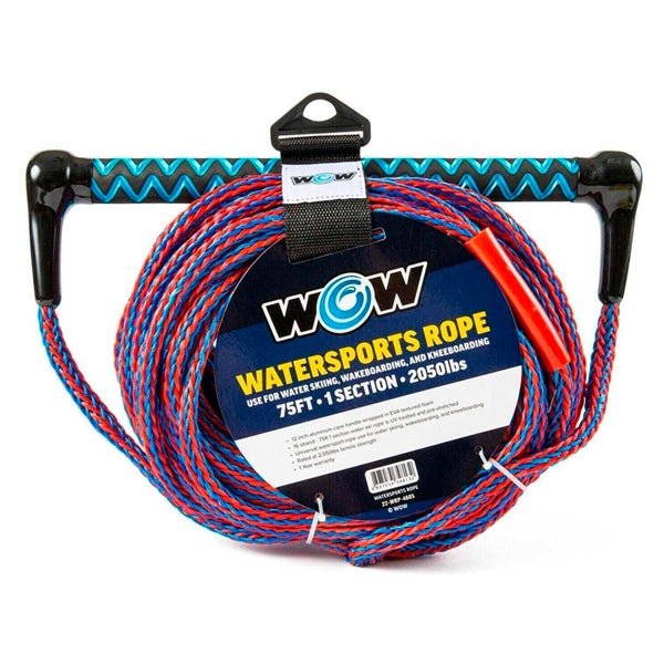 WOW ROPE WATERSPORTS 75 W/EVA HANDLE (22 - WRP - 4605) - DRIVEN Canada's Powersports 48970343481322 - WRP - 4605