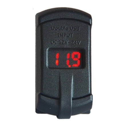 WSM DASHBOARD USB CHARGER 35X20MM (020 - 250) - DRIVEN Canada's Powersports 865369369362020 - 250