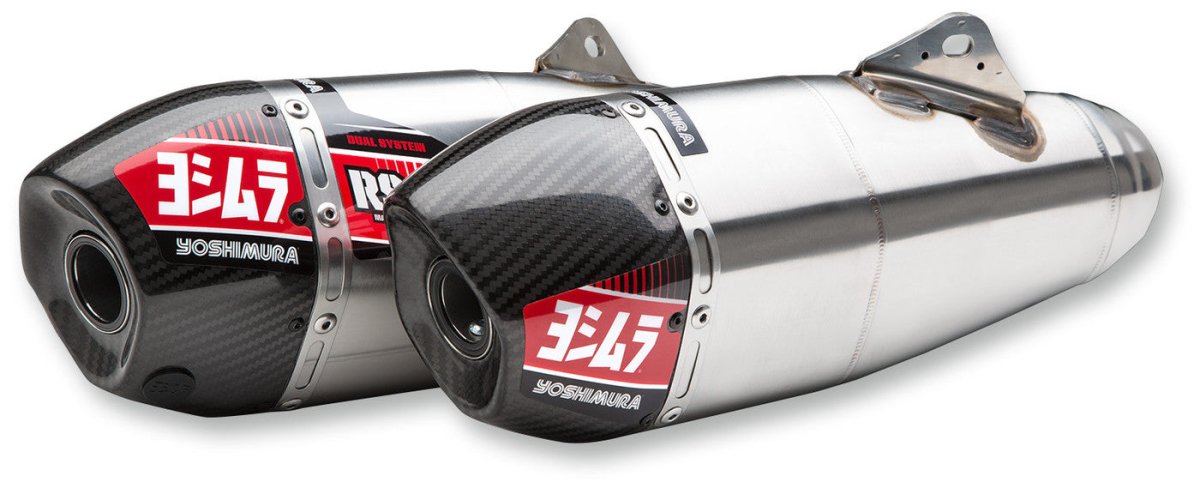 YOSHIMURA 18 - 19 CRF250R RS - 9T SO SS/SS/CF TIPS (22843BR520) - DRIVEN Canada's Powersports 22843BR520