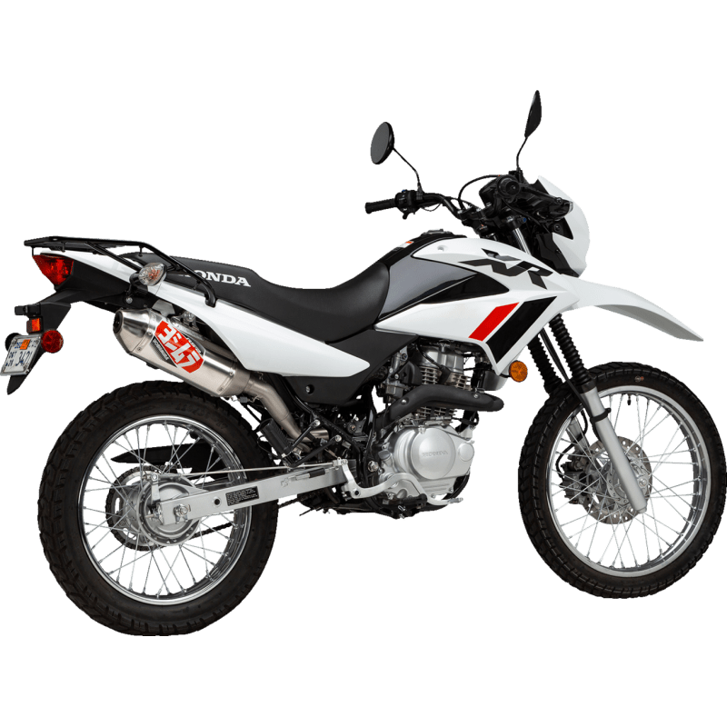 YOSHIMURA 2023 XR150L RS - 2 SLIP - ON SS/AL/SS (12149BC350) - DRIVEN Canada's Powersports 12149BC350
