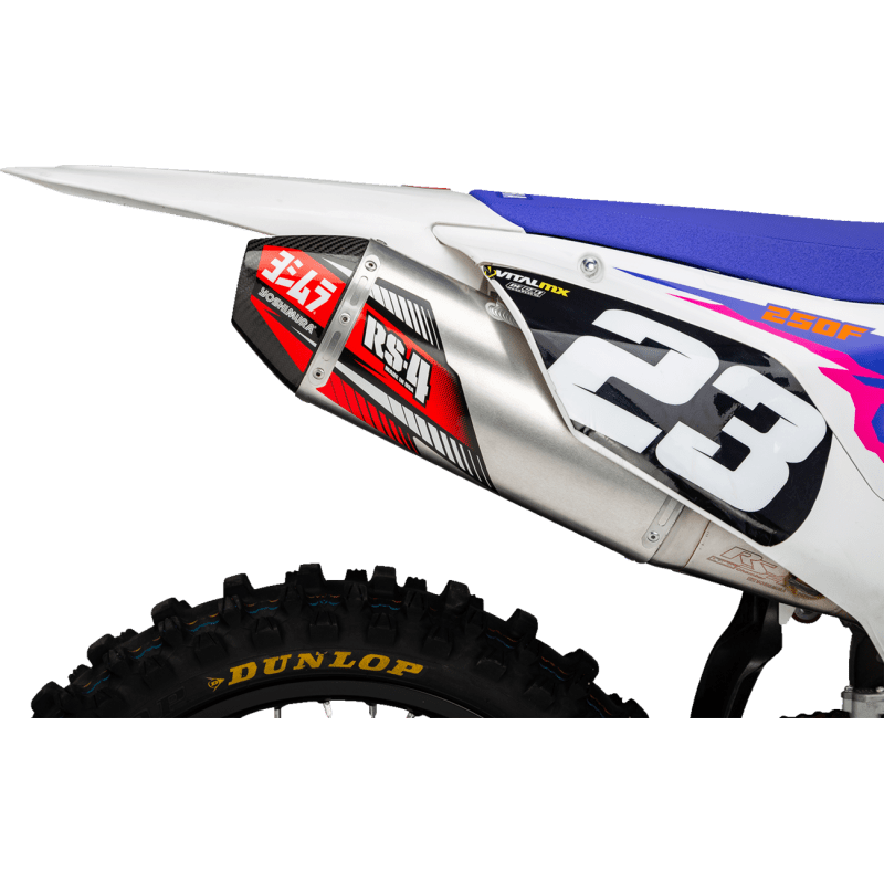 YOSHIMURA 2024 YZ250F RS - 12 SLIP - ON SS/AL/CF (231032D320) - DRIVEN Canada's Powersports 231032D320