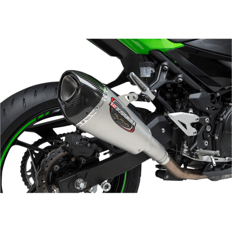 YOSHIMURA 18 - 23 NINJA 400 ALPHA T SO SS/SS/CF WF (14710BP520) - DRIVEN Canada's Powersports 14710BP520