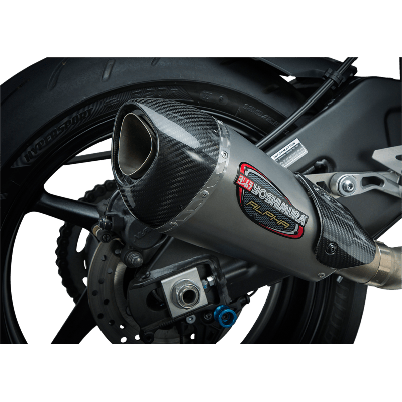 YOSHIMURA 17 - 21 FZ/MT - 10 ALPHA SO SS/SS/CF TIP (13100BP520) - DRIVEN Canada's Powersports 13100BP520