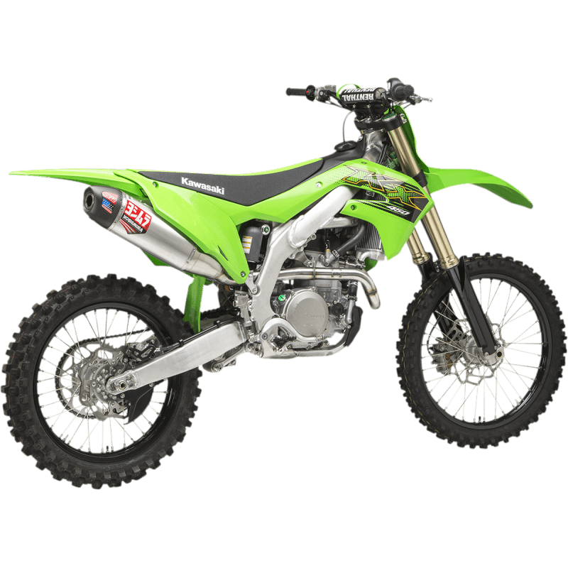 YOSHIMURA 19 - 23 KX450 RS - 12 FS SS/AL/CF TIP (244720S320) - DRIVEN Canada's Powersports 244720S320