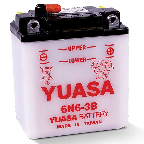 YUASA BATTERY CONVENTIONAL (YUAM2660B) - DRIVEN Canada's Powersports 048493266022YUAM2660B