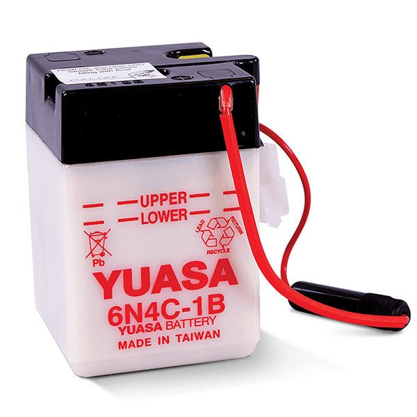 YUASA BATTERY CONVENTIONAL (YUAM26C4B) - DRIVEN Canada's Powersports YUAM26C4B