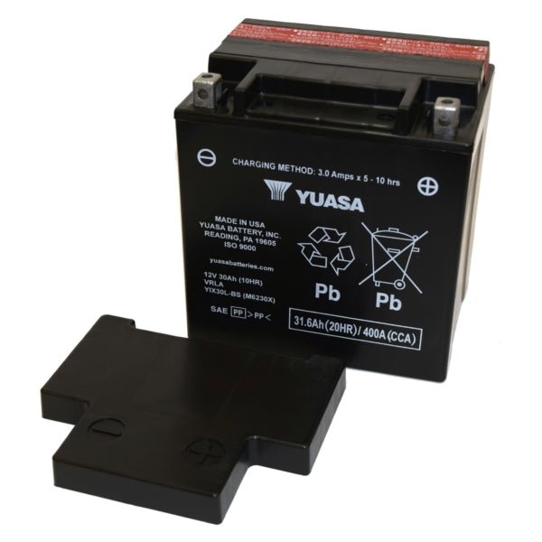 YUASA BATTERY MAINTENANCE FREE AGM FACTORY ACTIVATED (YUAM7230LPW) - DRIVEN Canada's Powersports 048493723051YUAM7230LPW