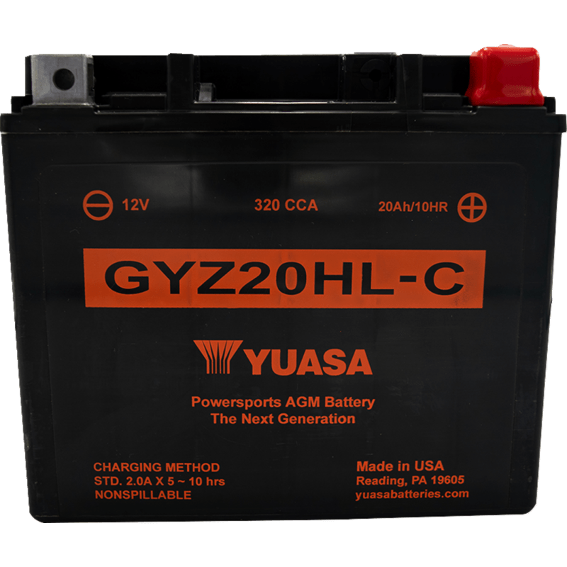 YUASA FACTORY ACTIVATED AGM GYZ20HLC (YUAM720GHC) - DRIVEN Canada's Powersports YUAM720GHC